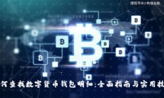如何查找数字货币钱包明细：全面指南与实用技
